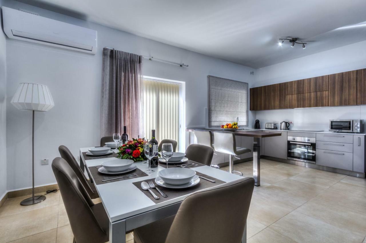 Sunny Modern Apartments Mellieha Ngoại thất bức ảnh